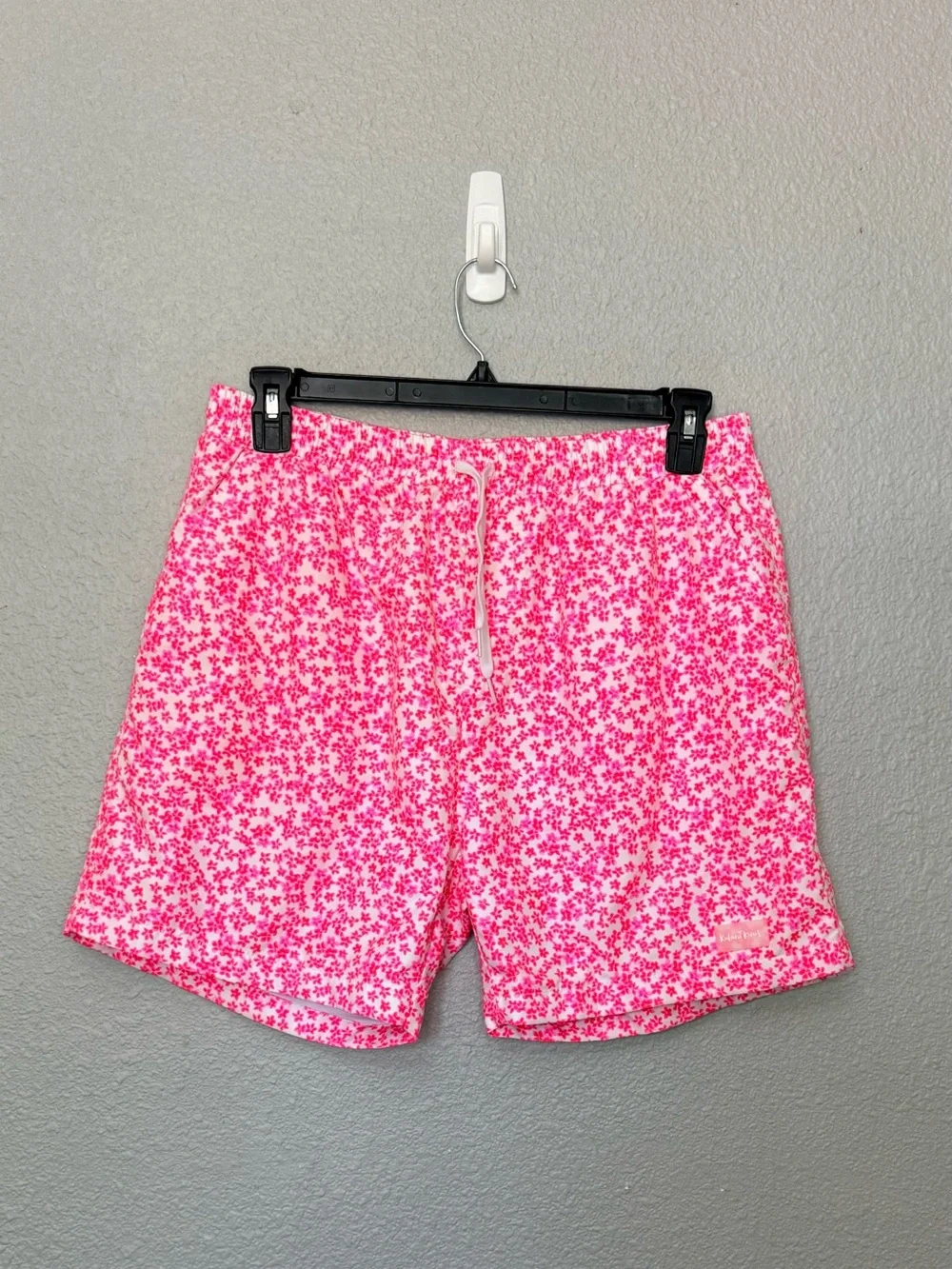 NWOT KuLani Kinis | Berry Burst Volley Shorts | Pink Floral | Size XL